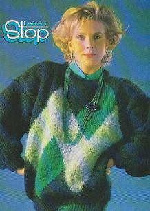 Ladies Sweater Knitting Pattern Mohair